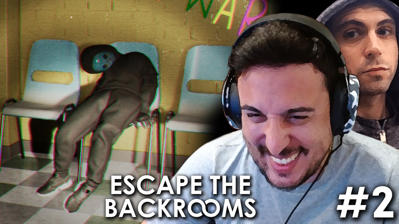 EL HOTEL MALDITO de ESCAPE THE BACKROOMS #2 c/ Vegetta