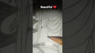 #vibe song 🎶#Draw a beautiful girl❤️💕#drawing #pencilsketch 💞🤩 #art 💞🤩#for you 🤗