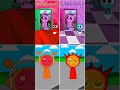 SPRUNKI Incredibox - Coffin Dance Song (COVER) Tiles hop step 💥⚡😍 #funny #animation #memes