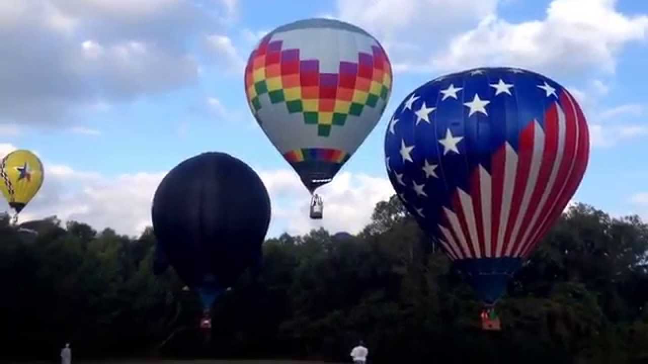 Hot air balloon competition YouTube