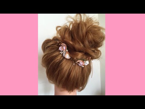 Hướng dẫn bới tóc cô dâu ( tóc bới cao 9) Bông Studio