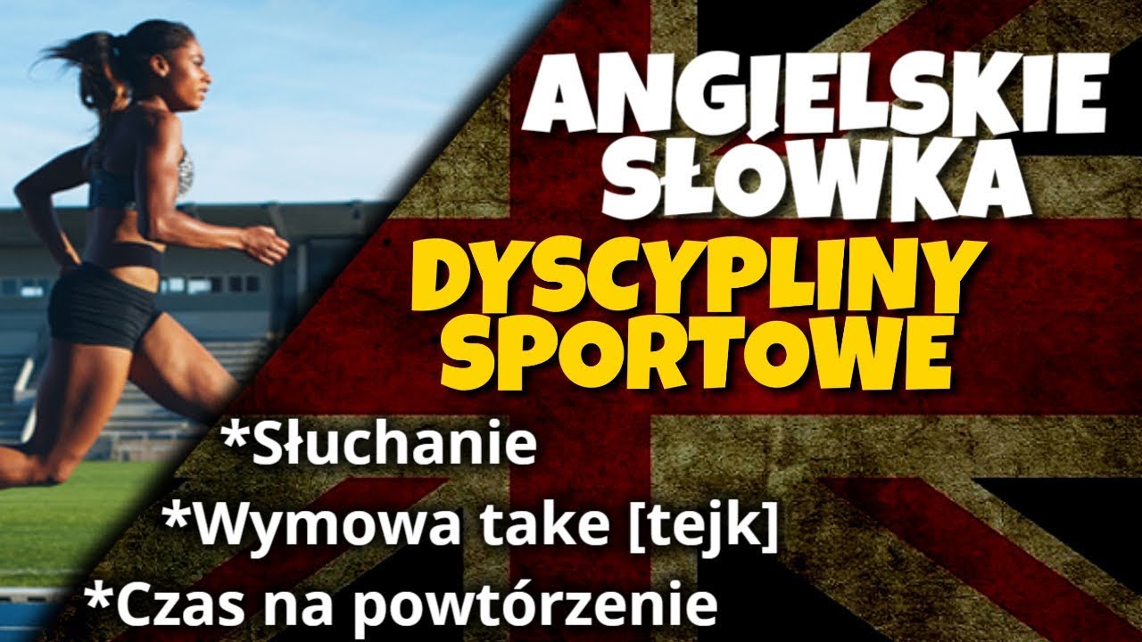 Dyscypliny sportowe sporty po angielsku - YouTube