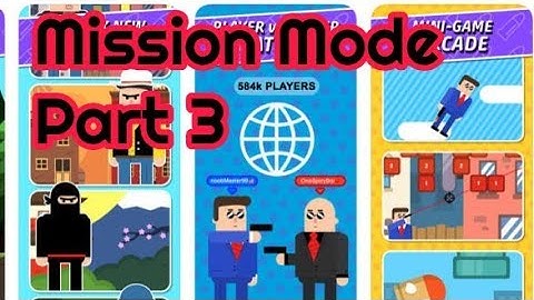 Mr.bullet Mission Mode Part 3 Android/ios Gameplay