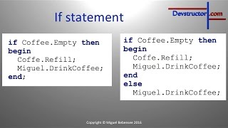 Lazarus Tutorial #6 - The if statement
