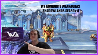 My Favourite Weakauras Of Season 4 Shadowlands