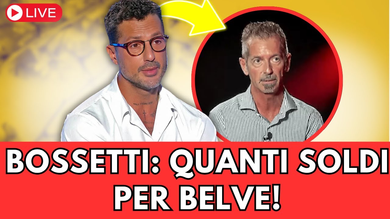 Max Bossetti Massimo Bossetti: quanto ha guadagnato dall'intervista a Belve ? La ...