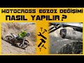 CRF 250L Model Moto Cross'un Egzoz Değişimi Nasıl Yapılır? (uygulamalı detaylı anlatım)