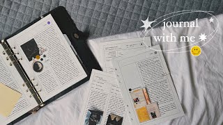 journal/chat with me | ep. 2 ✸ commonplace organisation, archiving