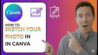 How to Sketch Your Photo in Canva | Easy Photo-to-Sketch Tutorial screenshot 4