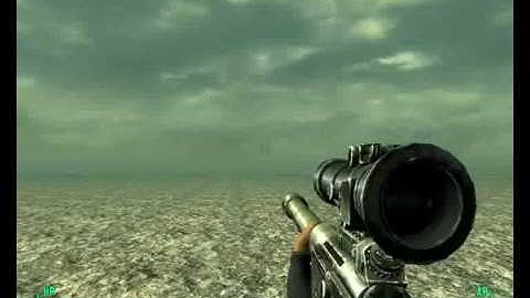 Getting out of the map limits in Fallout 3 near the Capitol wmv