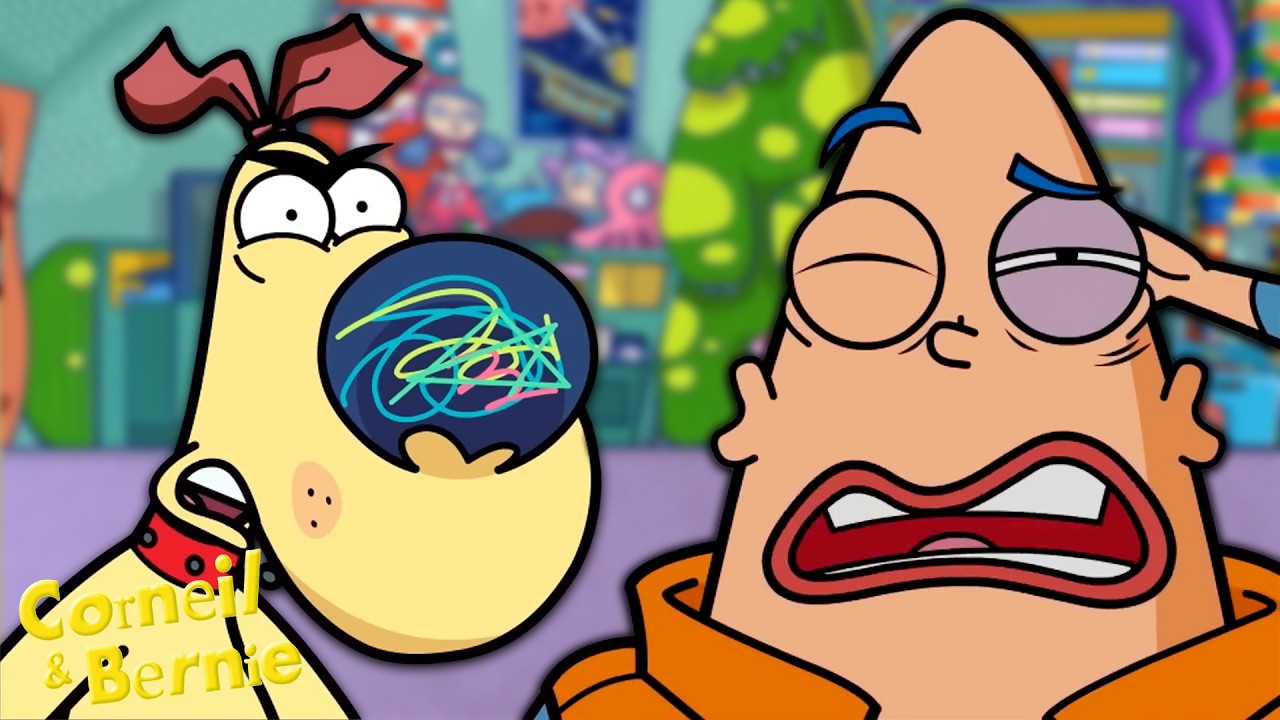 The Most Iconic Bernie Moments 😂 Watch My Chops - Corneil & Bernie | Fun Cartoons For Kids