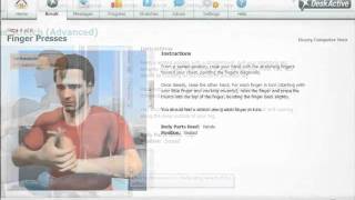 DeskActive 2.0 Ergonomic Software - Getting Started Demonstration screenshot 1