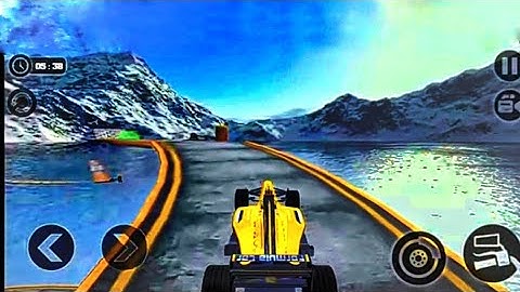 Impossible Formula Car Stunt Racing Tracks - Android Gameplay FHD #7