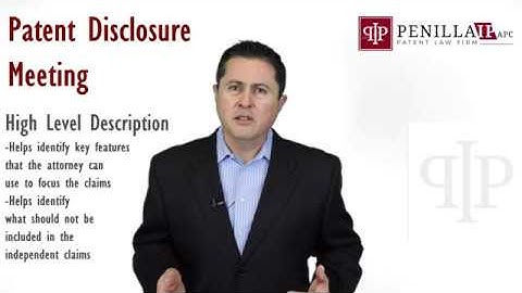 Patent Disclosure Meetings -  How do they work?