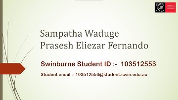 INF10004 - Database Analysis and Design | Oral presentation | Assignment 01 - Task 03