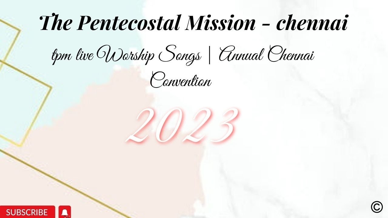 Tpm Chennai convention live 2023 |  live worship song malayalam No 16