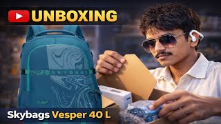 Skybags Vesper 40 L Backpack Unboxing | UnProfessional Unboxer