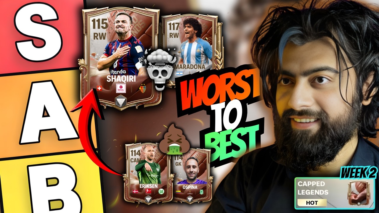 Ranking Capped Legends Week 2 Players from Worst to Best! 🔥 - YouTube
