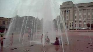 Lexington's Interactive Fountain