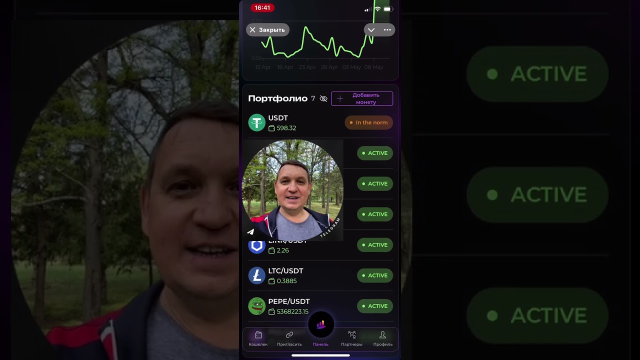 Как зарабатывать 5-10% в месяц с ботом Surf Capital 
