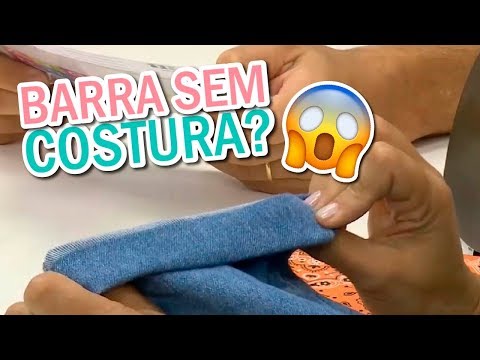 Fazer barra sem costura? Lançamento Fita Termocolante Teclabel