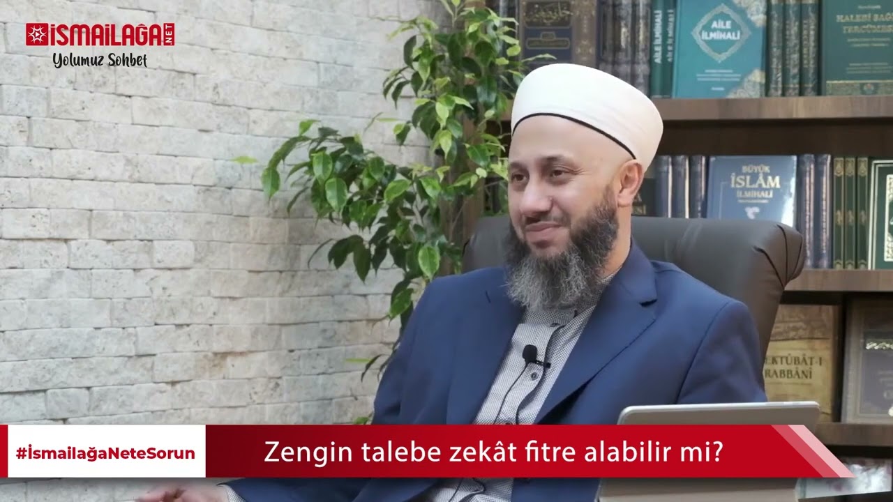Zengin Talebe Zekat veya Fitre Alabilir mi? Fatih Kalender Hoca Efendi