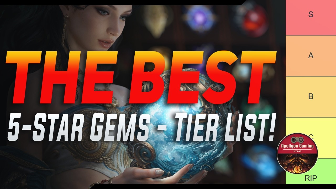Only All List Ranking All 27 5-Star Gems (2026) – The Only Tier List You Need - YouTube