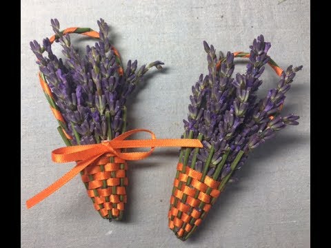 ラベンダーの花かご Lavender Flower Basket Youtube