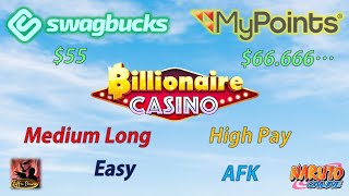 Swag/MyPoint Offer: Billionare Casino to Level 150. High Reward. Medium Long. Afk. 10 Days screenshot 5