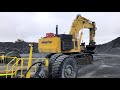 Sleipner DB120PLUS carry Komatsu PC1250 Excavator (long video)