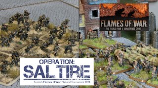 Flames of War Battle Report - Roadblock with Bulge Germans and Bulge US