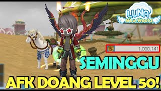 SEMINGGU LEVEL 50 AFK DOANG! FARM GOLD MUDAH! - Luna New World Indonesia