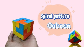 How to make spiral pattern on 3*3 Rubik