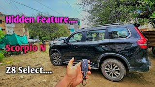 5️⃣Hidden Feature of Scorpio N | Latest Scorpio N Z8 select