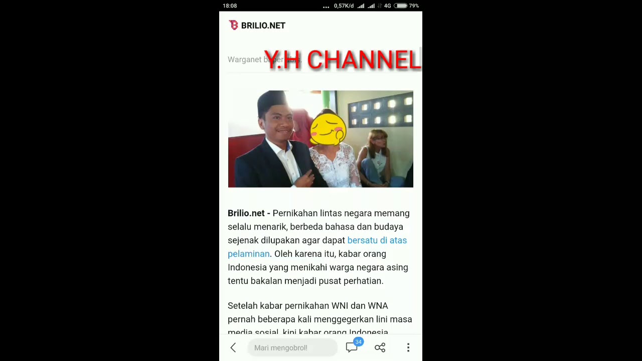 Bikin Iri Pria Asal Lombok Menikahi Bule Jerman Youtube