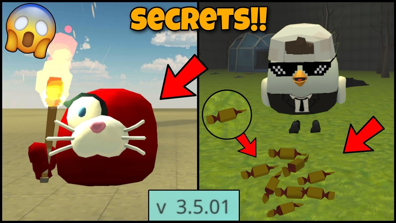 New Secret lobby Glitch 😱😱 in chicken gun 