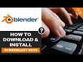 How to install FREE Blender 3 Screencast Keys