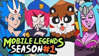 MOBILE LEGENDS: SEASON #1 COMPILATION 1-14 (CARTOON)