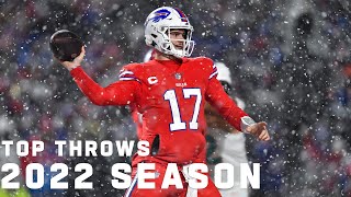 Top Throws of The 2022 Regular Season | NFL Highlights