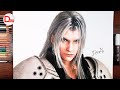 Drawing  Final Fantasy 7 Remake [ Sephiroth ] | DCCOR Drawing
