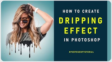 How to Create Dripping effect in photoshop | #photoshop #Drippingeffect #Tutorial #2min