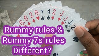 How to rummy rules & Rummy 7s rules Different? Rummy play Tamil Youtube vino screenshot 4