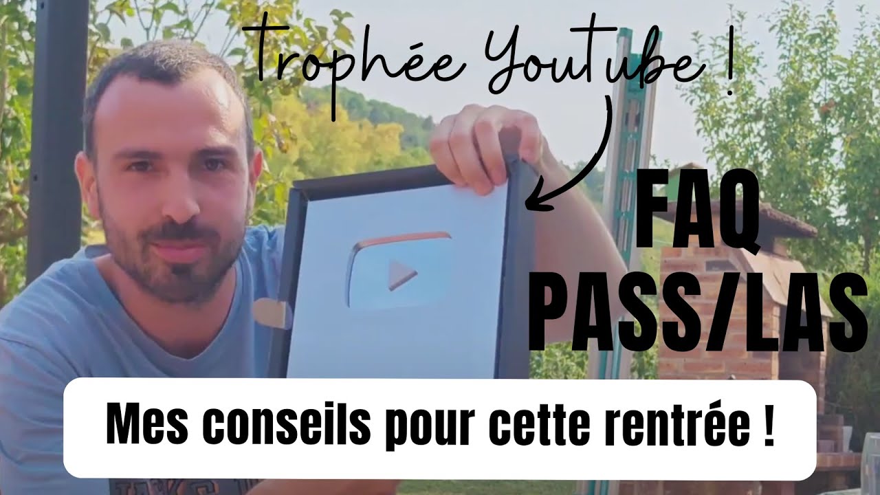 Mon retour sur Youtube, mes conseils… et fin de la PASS/LAS (Retour à la PACES en 2026 ?)
