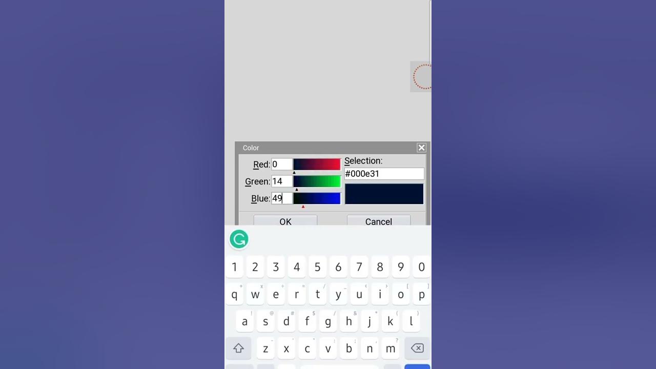 Python program to display color chooser using tkinter - YouTube