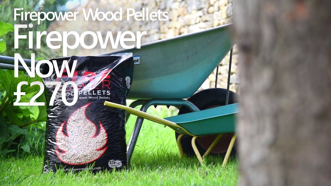 Firepower Now £270 | Firepower Wood Pellets