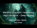 888Hz ✨ Manifest Abundance • 852Hz 🌙 Awaken Intuition • 963Hz 👑 Connect to Higher Self Forest Gua
