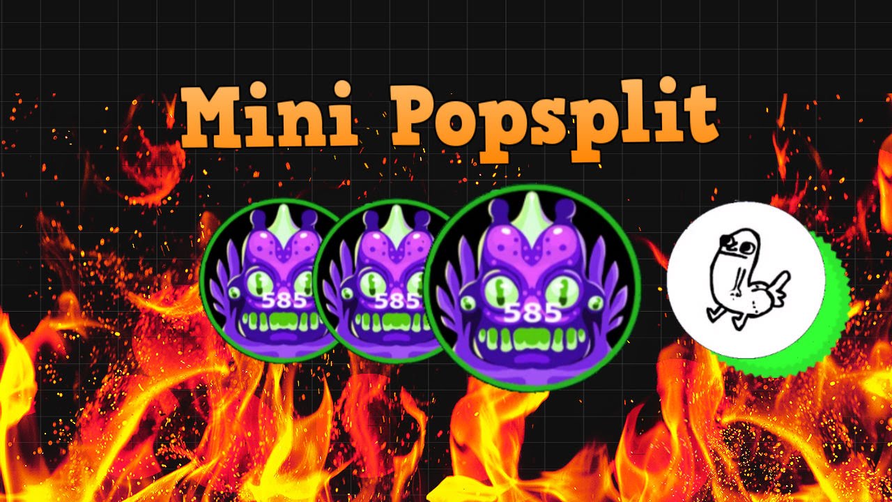 Popsplit Battle! // Gota.io +Minipopsplit //Epic Fail!
