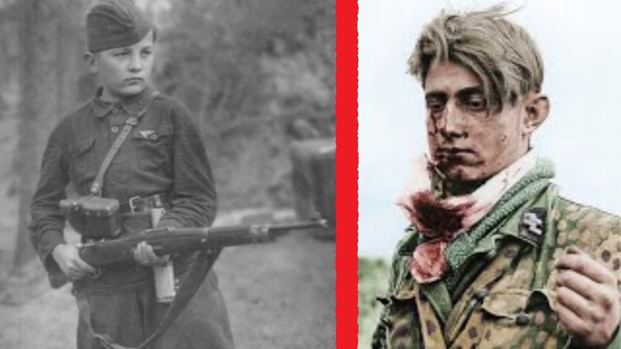 Why German Child Soldiers Were Shot After WWII *REAL FOOTAGE