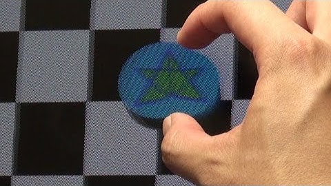 3D Tabletop User Interface Using Virtual Elastic Objects