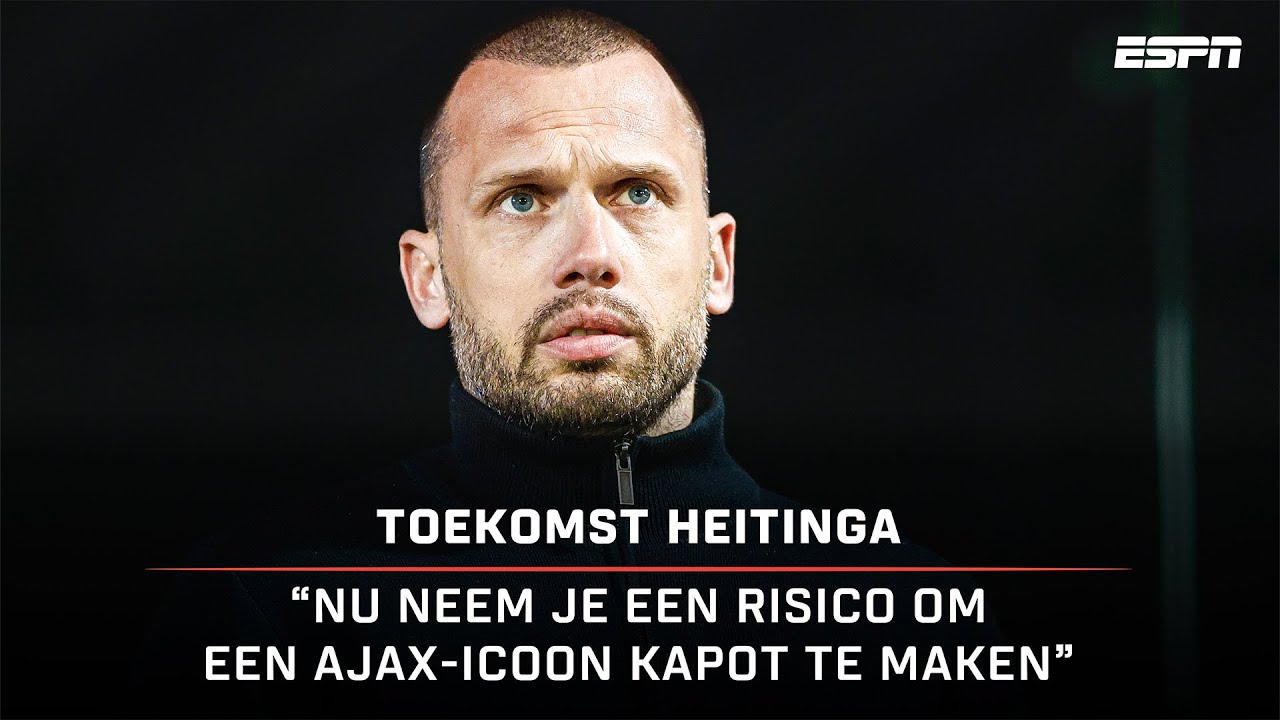 Wat moet AJAX met John HEITINGA? "Nu neem je groter risico een ICOON